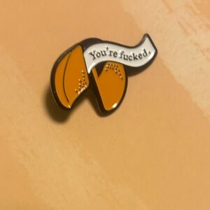 (5 for $10) Fortune Cookie Enamel Pin